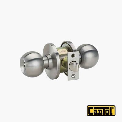 CERRADURA CANTOL PERILLA BL-60 ACERO INOX