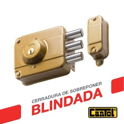 CERRADURA CANTOL BLINDADA   300