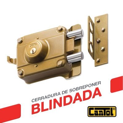 CERRADURA CANTOL BLINDADA   800