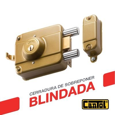 CERRADURA CANTOL BLINDADA 900