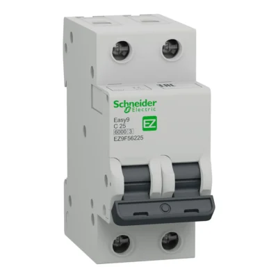 Interruptor Termomagnético schneider 2P 25A 10KA 230V – EASY9